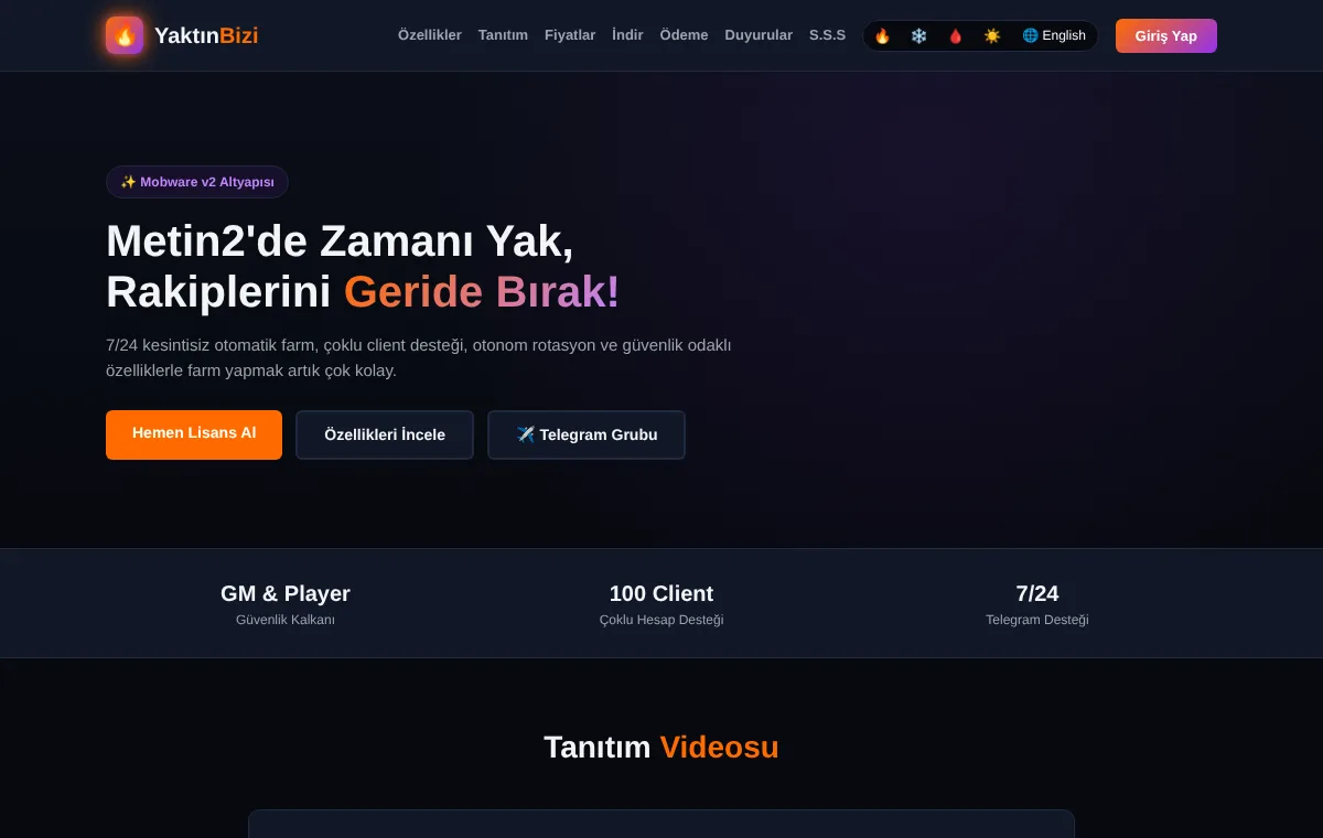 YaktınBizi ana sayfası